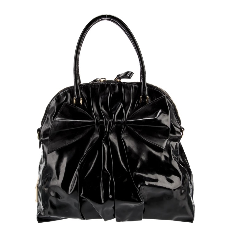 Vintage Valentino Garavani Pleated Bow Bag